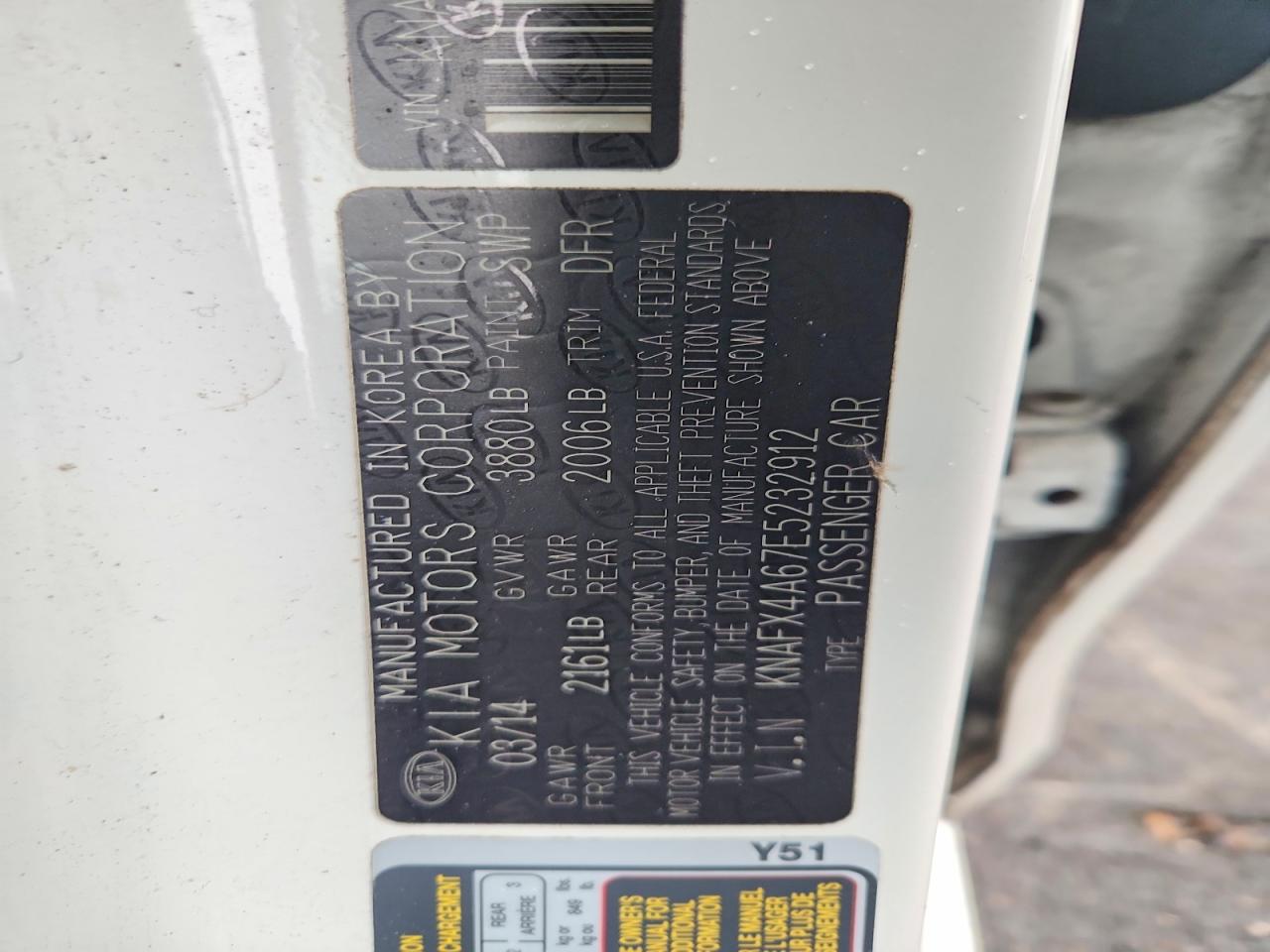 2014 KIA FORTE LX photo 34