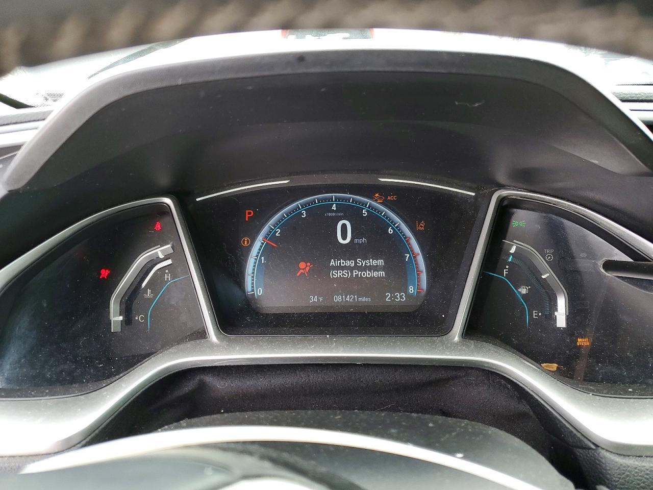 2020 HONDA CIVIC EXL photo 9
