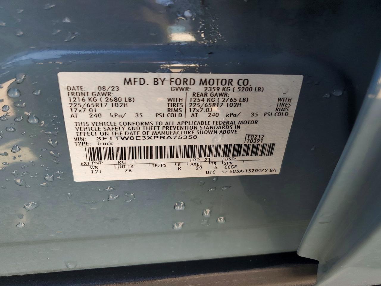 2023 FORD MAVERICK XL photo 25