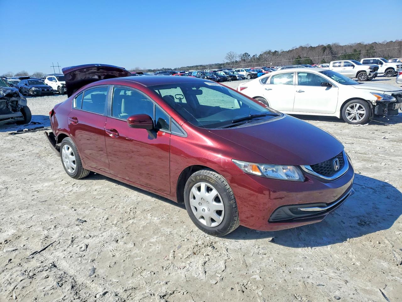 2015 HONDA CIVIC LX photo 4