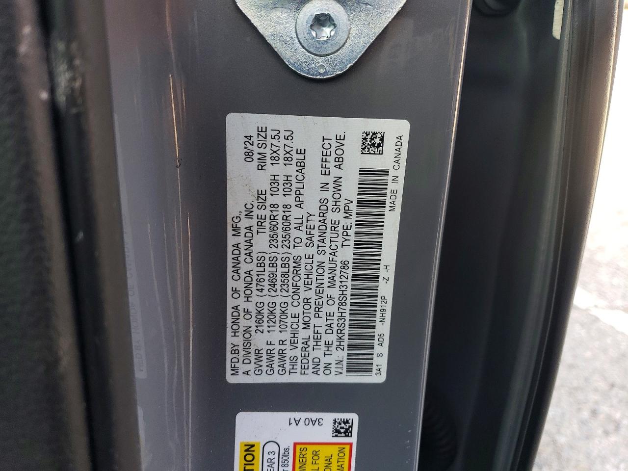 2025 HONDA CR-V EXL photo 13
