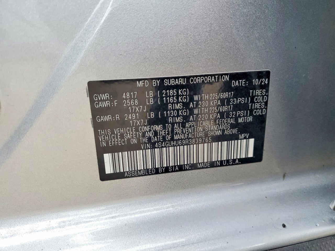 2024 SUBARU CROSSTREK WILDERNESS photo 34