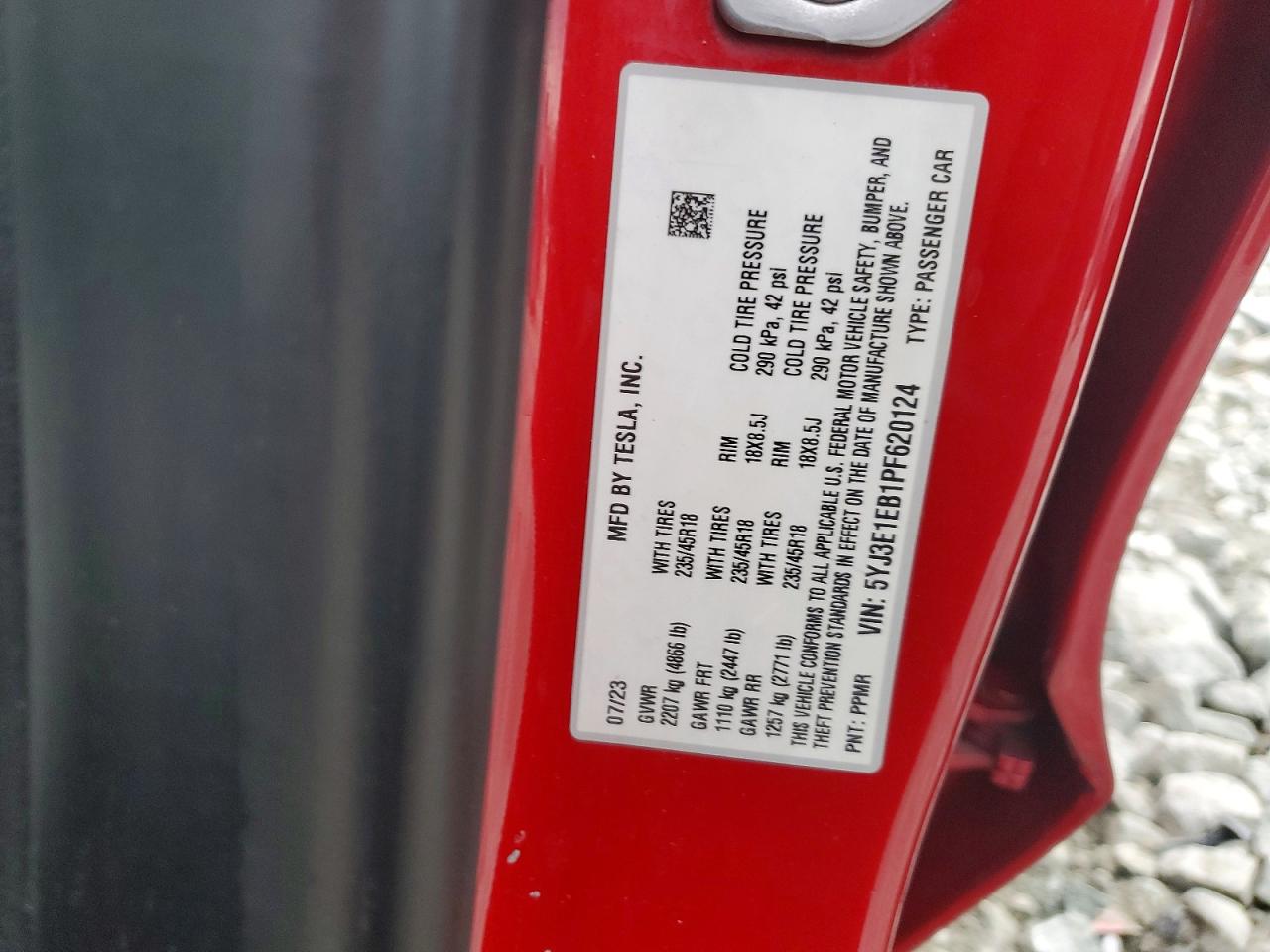 2023 TESLA MODEL 3 photo 23