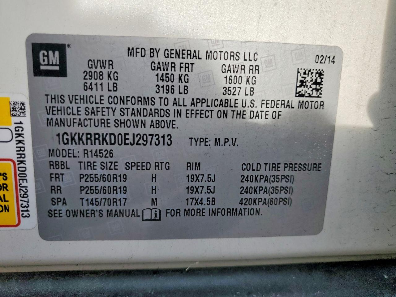 2014 GMC ACADIA SLT-1 photo 25