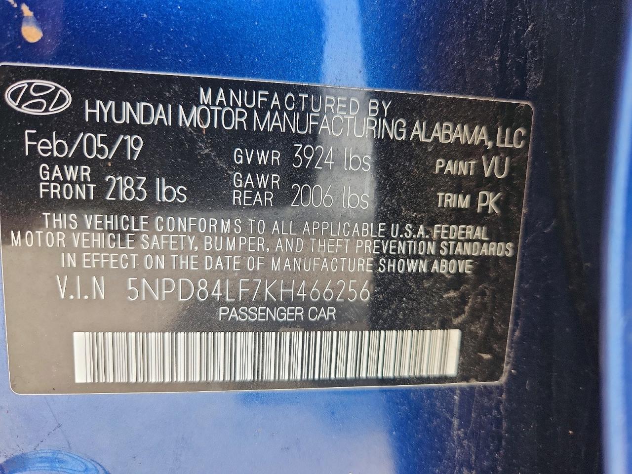 2019 HYUNDAI ELANTRA SEL photo 23