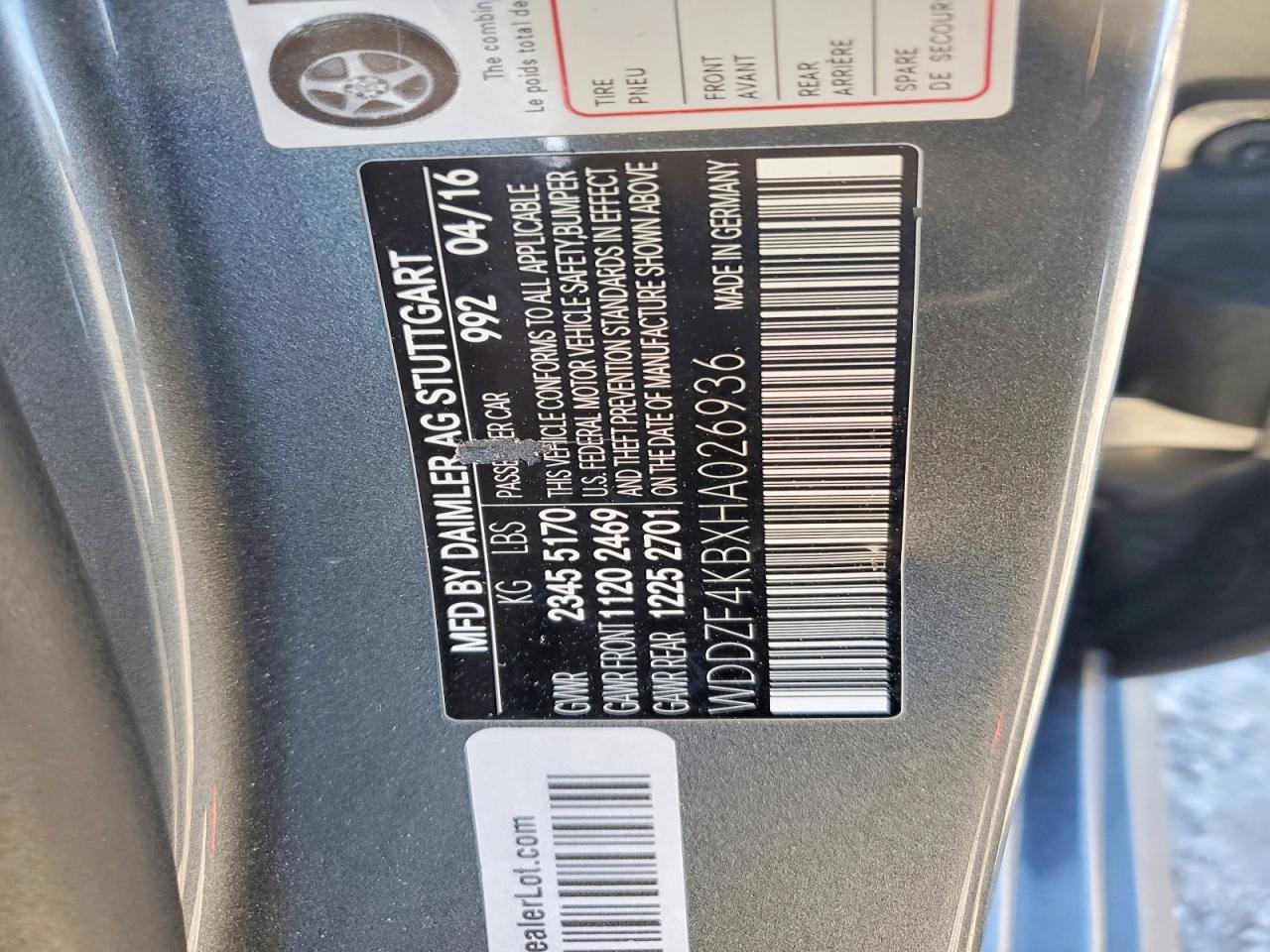 2017 MERCEDES-BENZ E 300 4MATIC photo 23