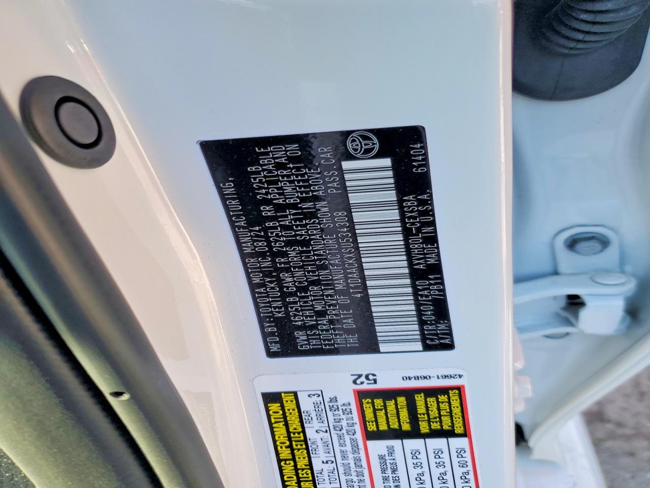 2025 TOYOTA CAMRY XSE photo 23