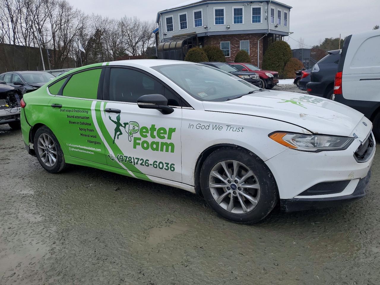 2017 FORD FUSION SE photo 10