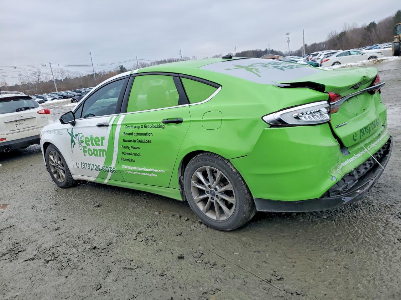 2017 FORD FUSION SE photo 4