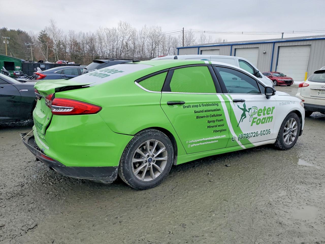 2017 FORD FUSION SE photo 7