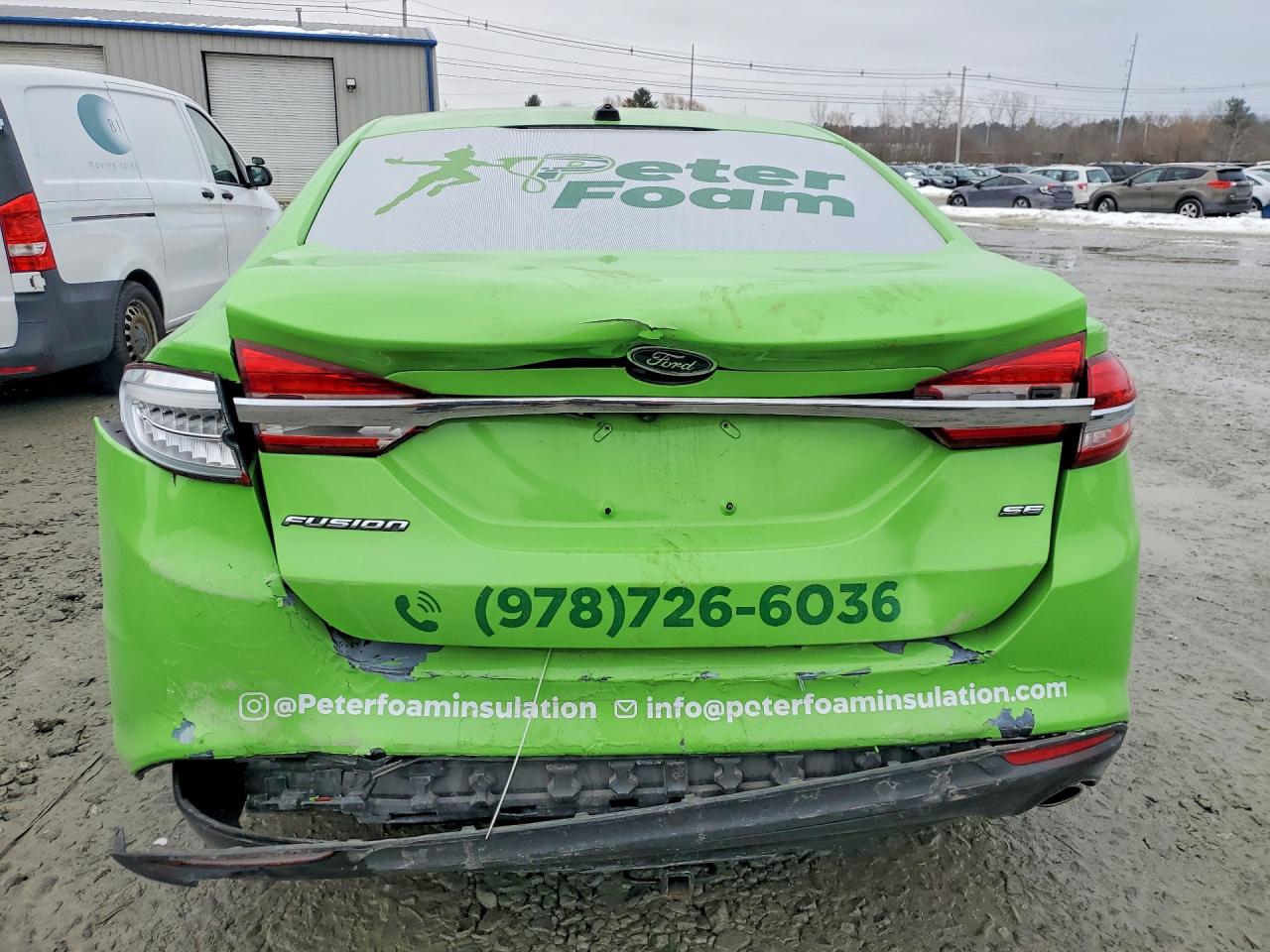 2017 FORD FUSION SE photo 16