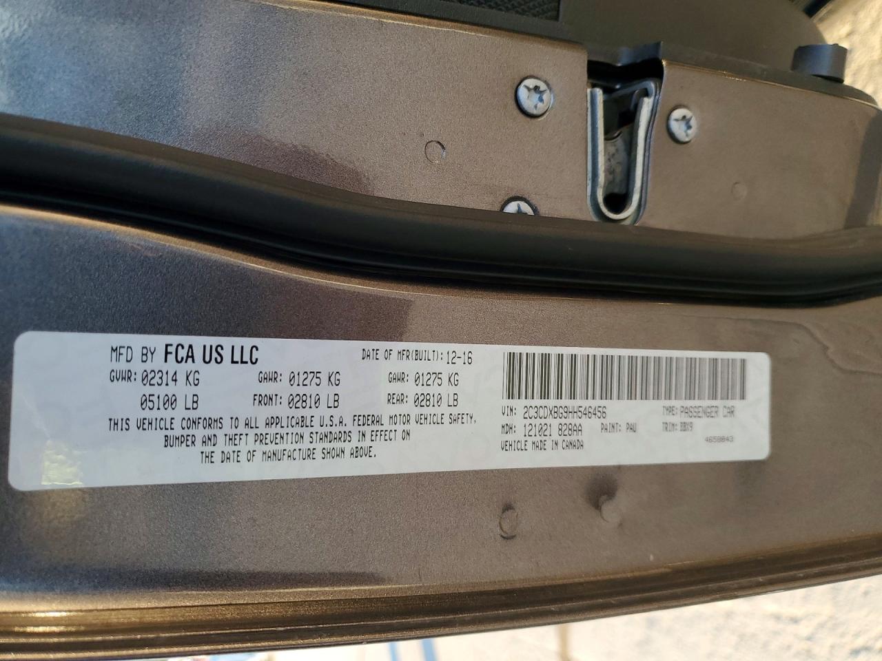 2017 DODGE CHARGER SE photo 25