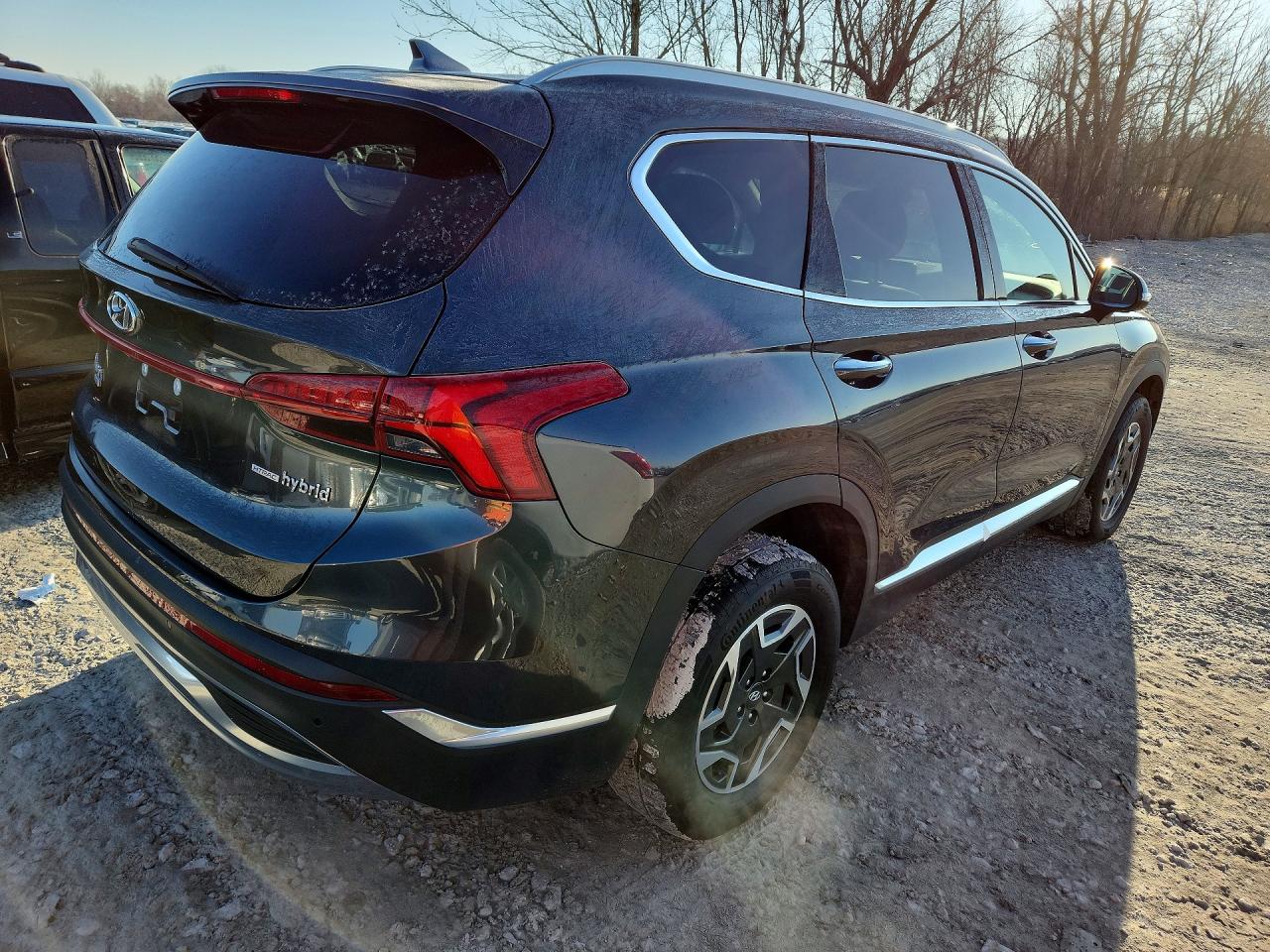 2023 HYUNDAI SANTA FE BLUE photo 3
