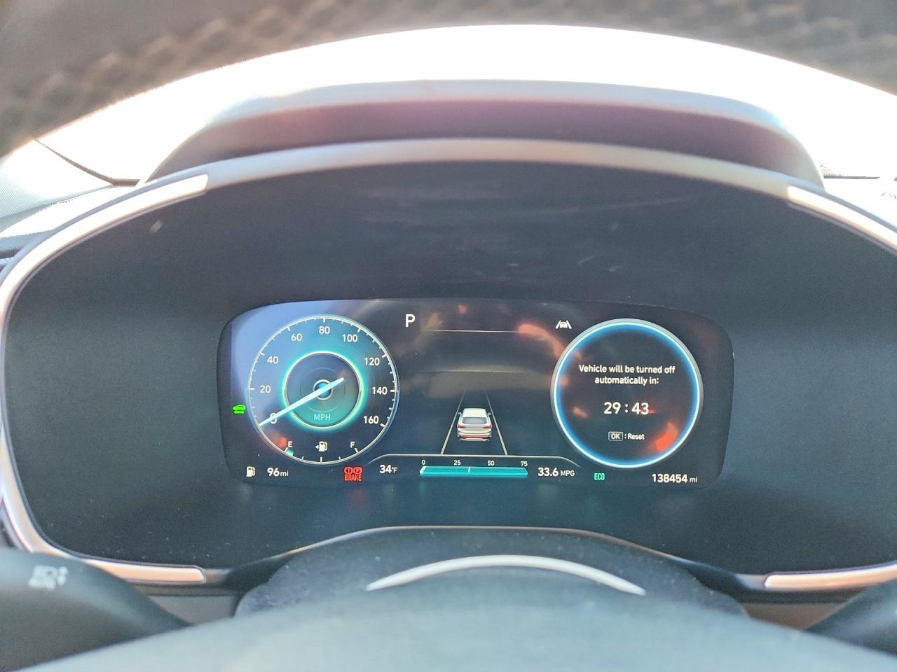 2023 HYUNDAI SANTA FE BLUE photo 9