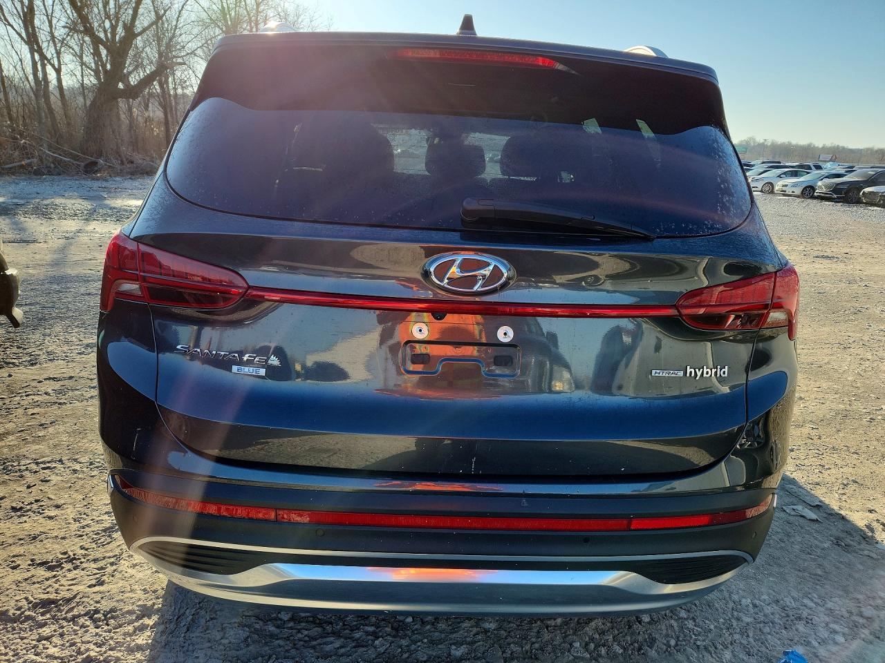 2023 HYUNDAI SANTA FE BLUE photo 6