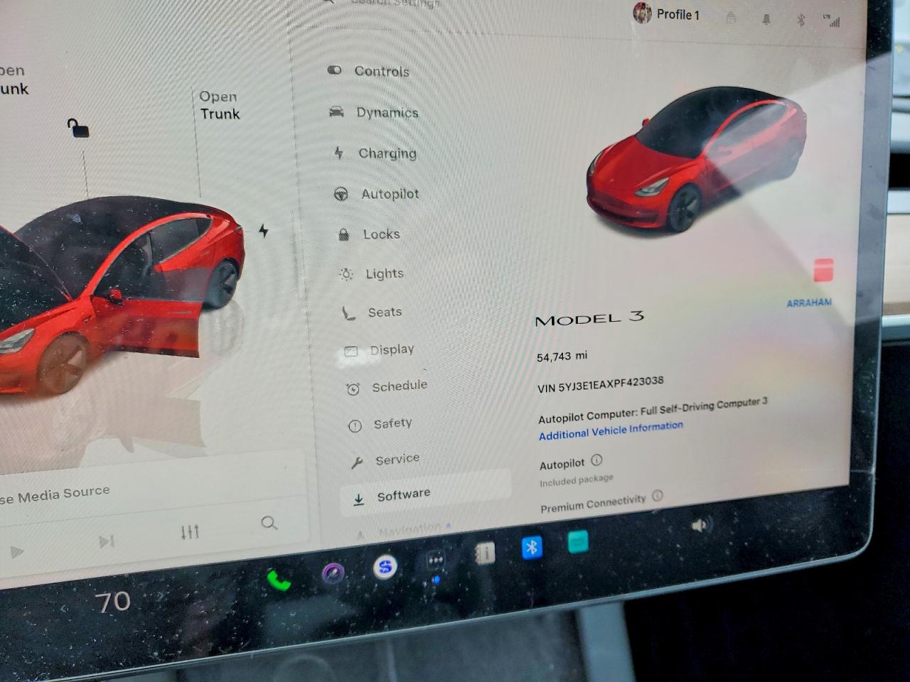 2023 TESLA MODEL 3 photo 9