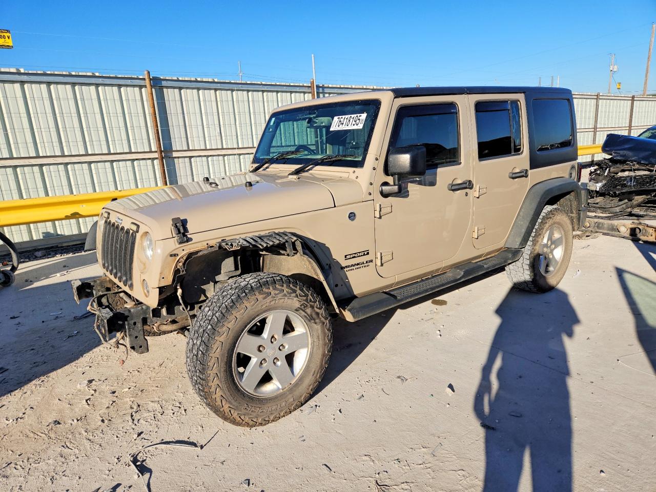 2016 JEEP WRANGLER UNLIMITED