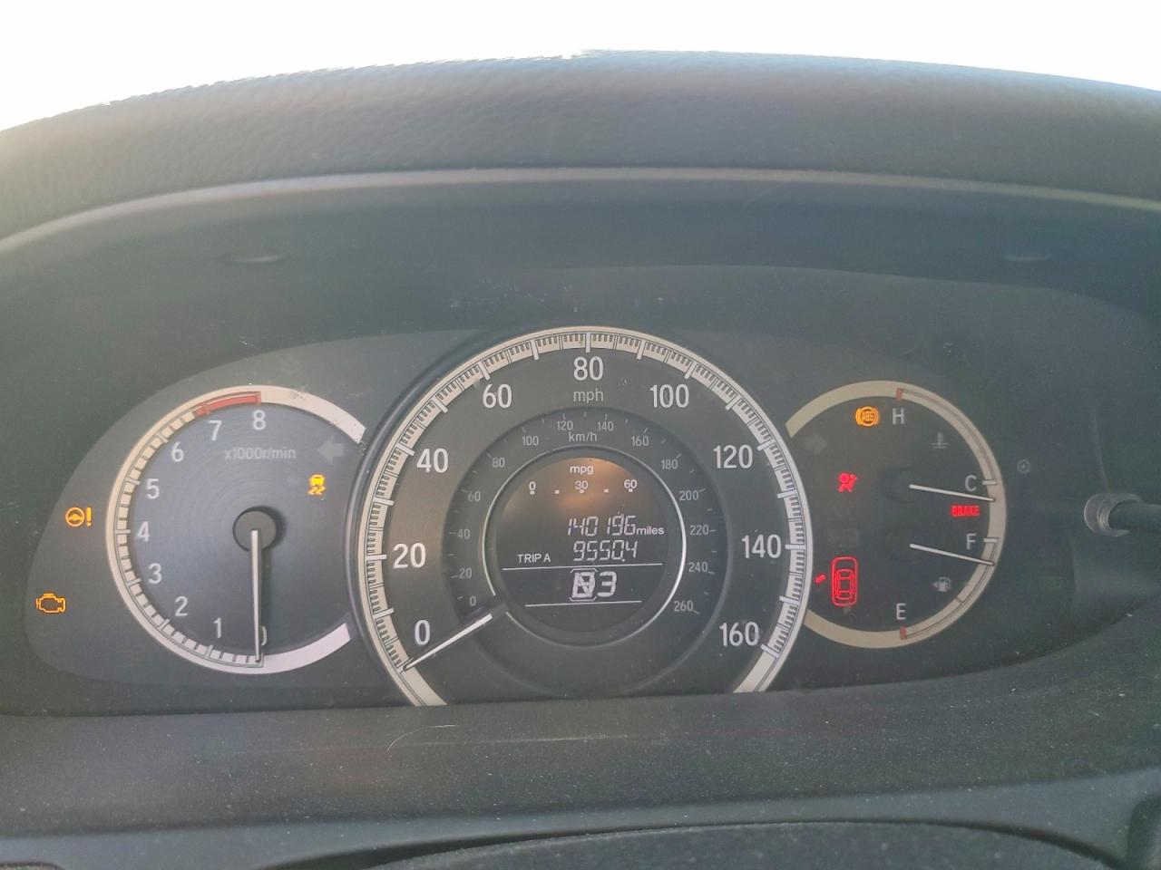 2016 HONDA ACCORD EX photo 9