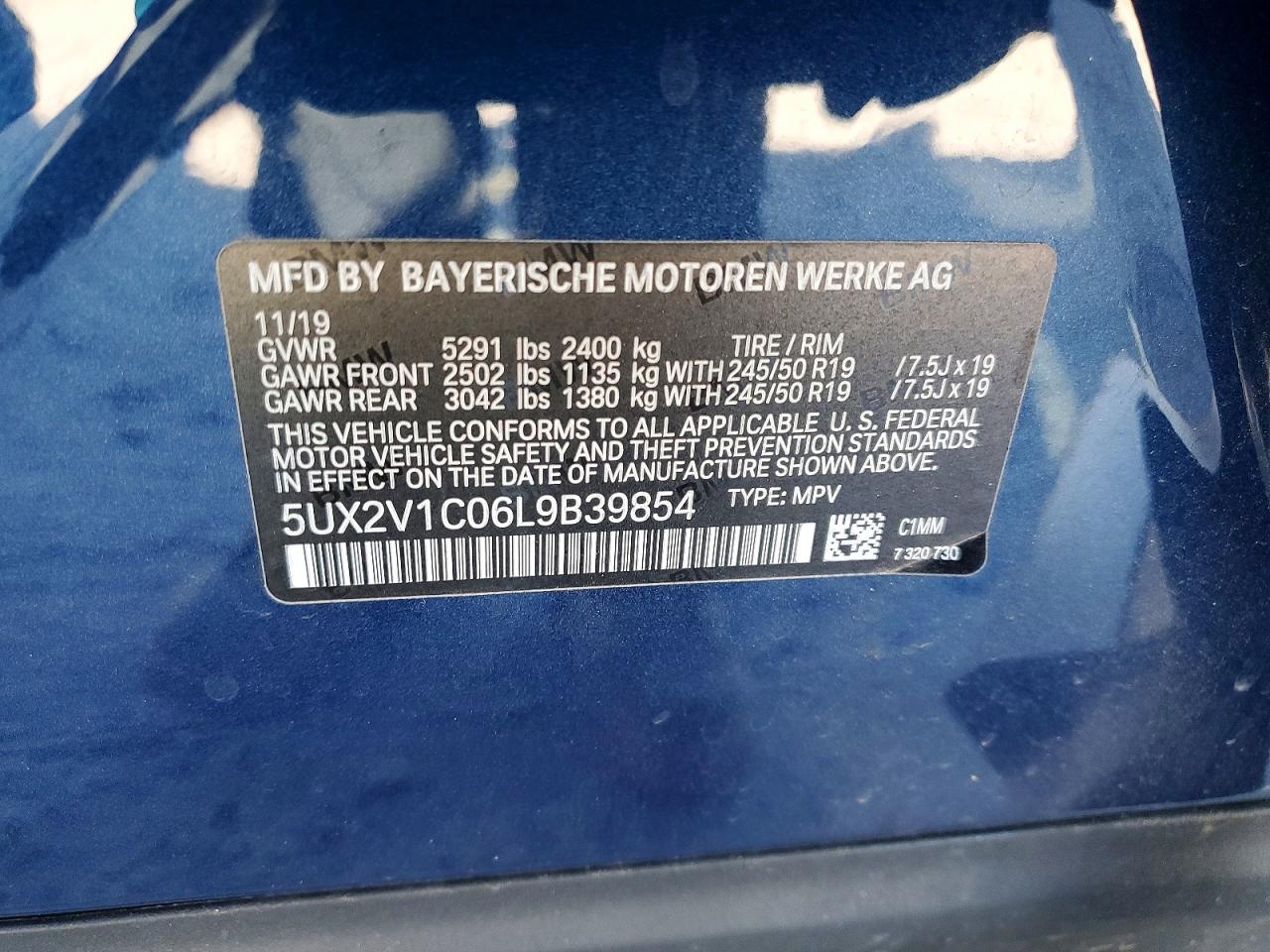 2020 BMW X4 XDRIVE30I photo 27
