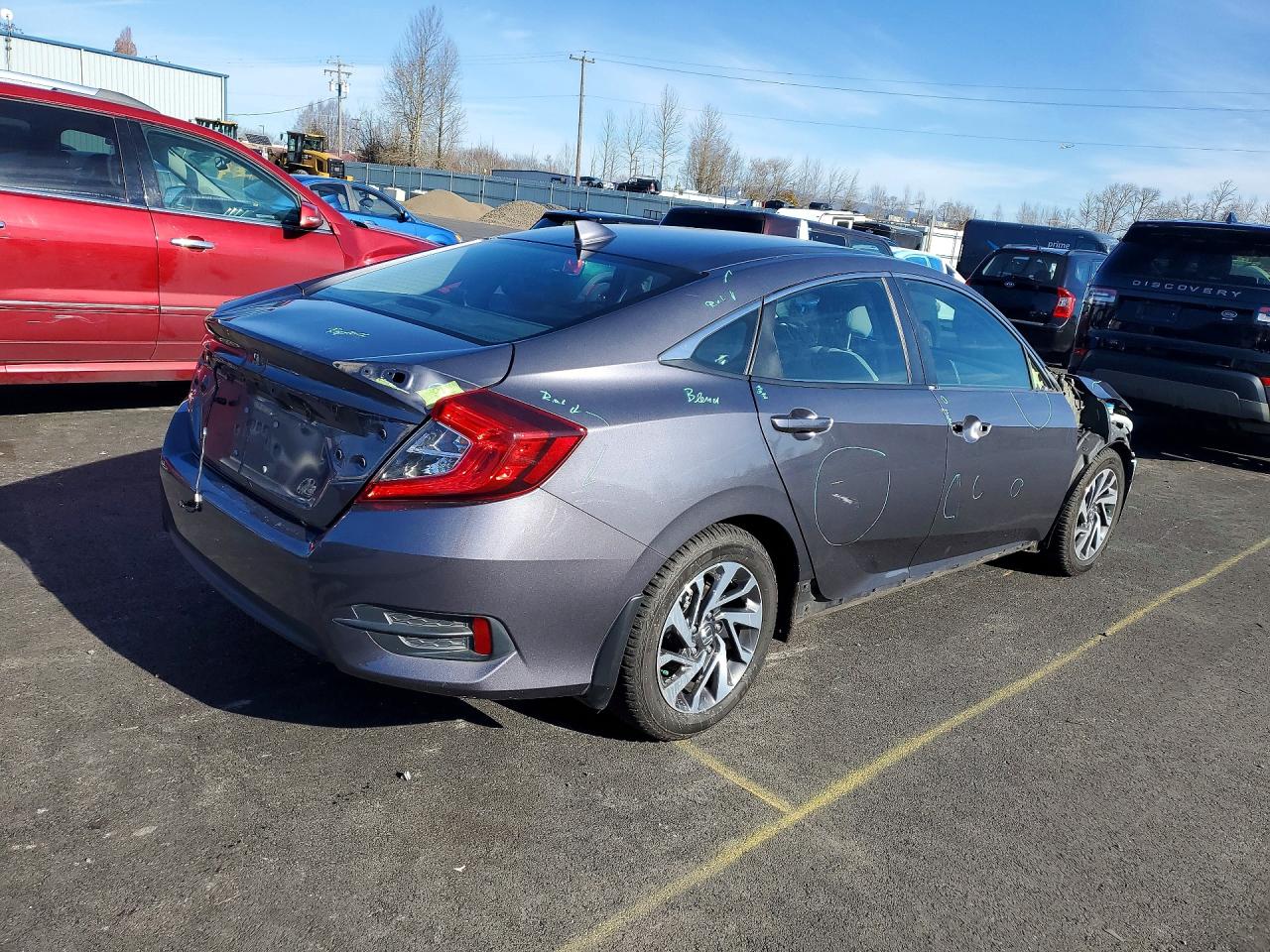 2017 HONDA CIVIC EX photo 3