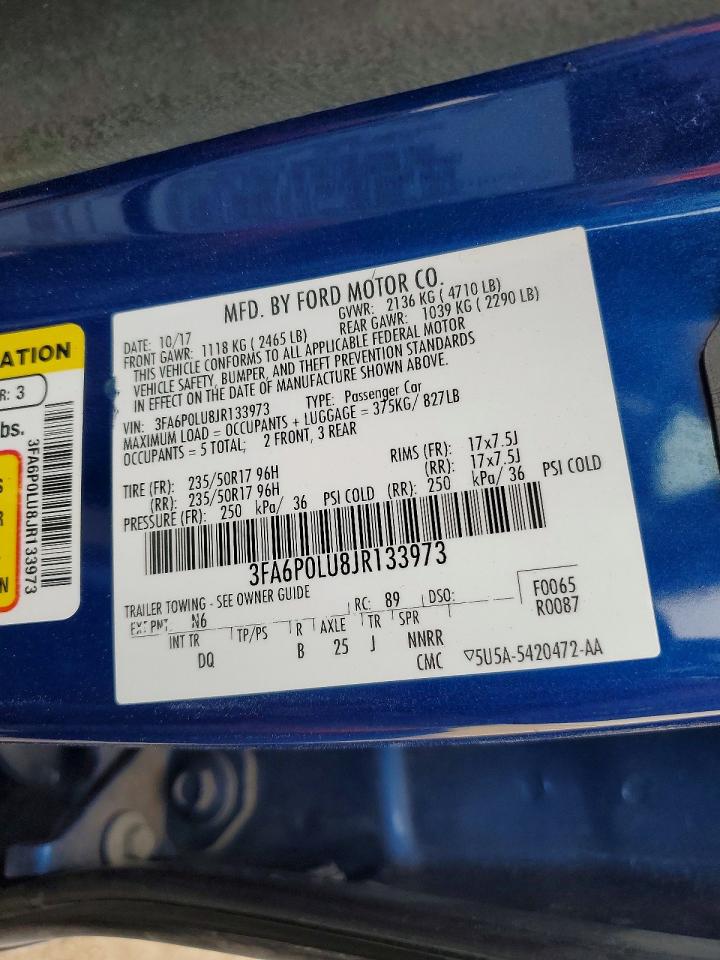 2018 FORD FUSION SE HYBRID photo 23