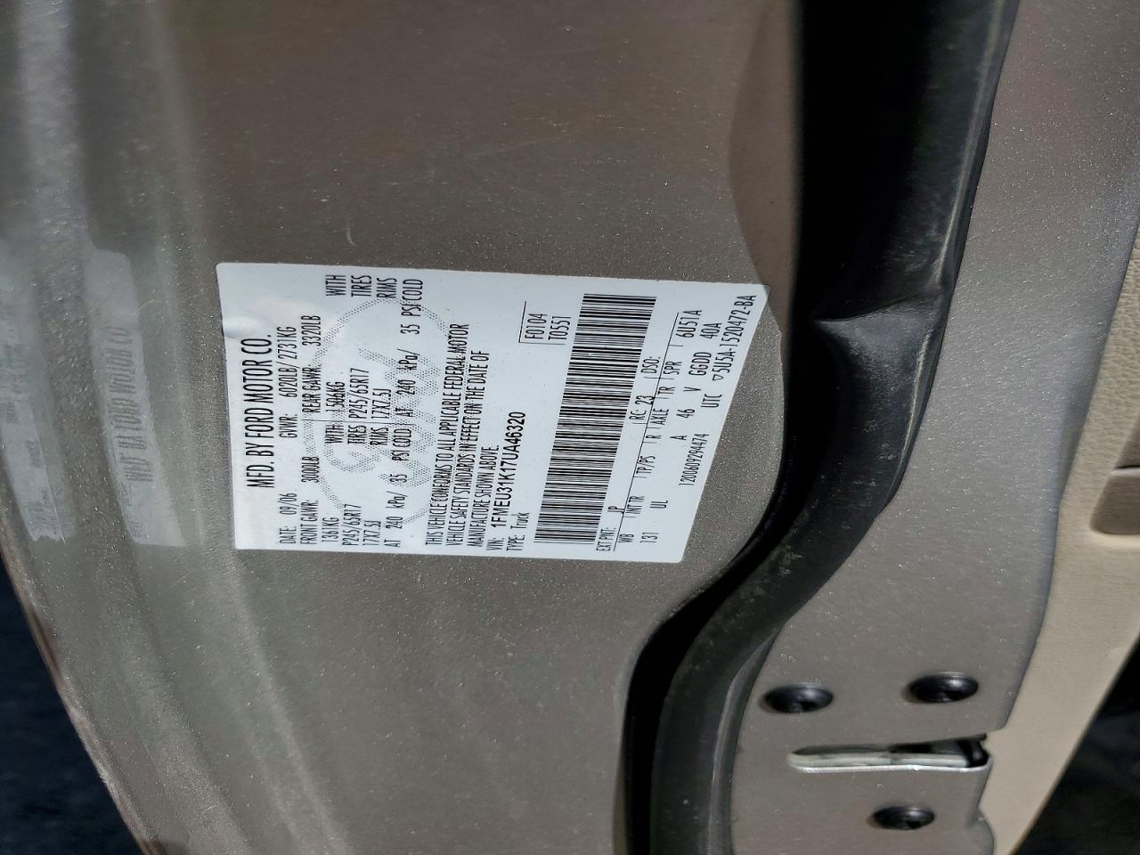 2007 FORD EXPLORER SPORT TRAC XLT photo 12