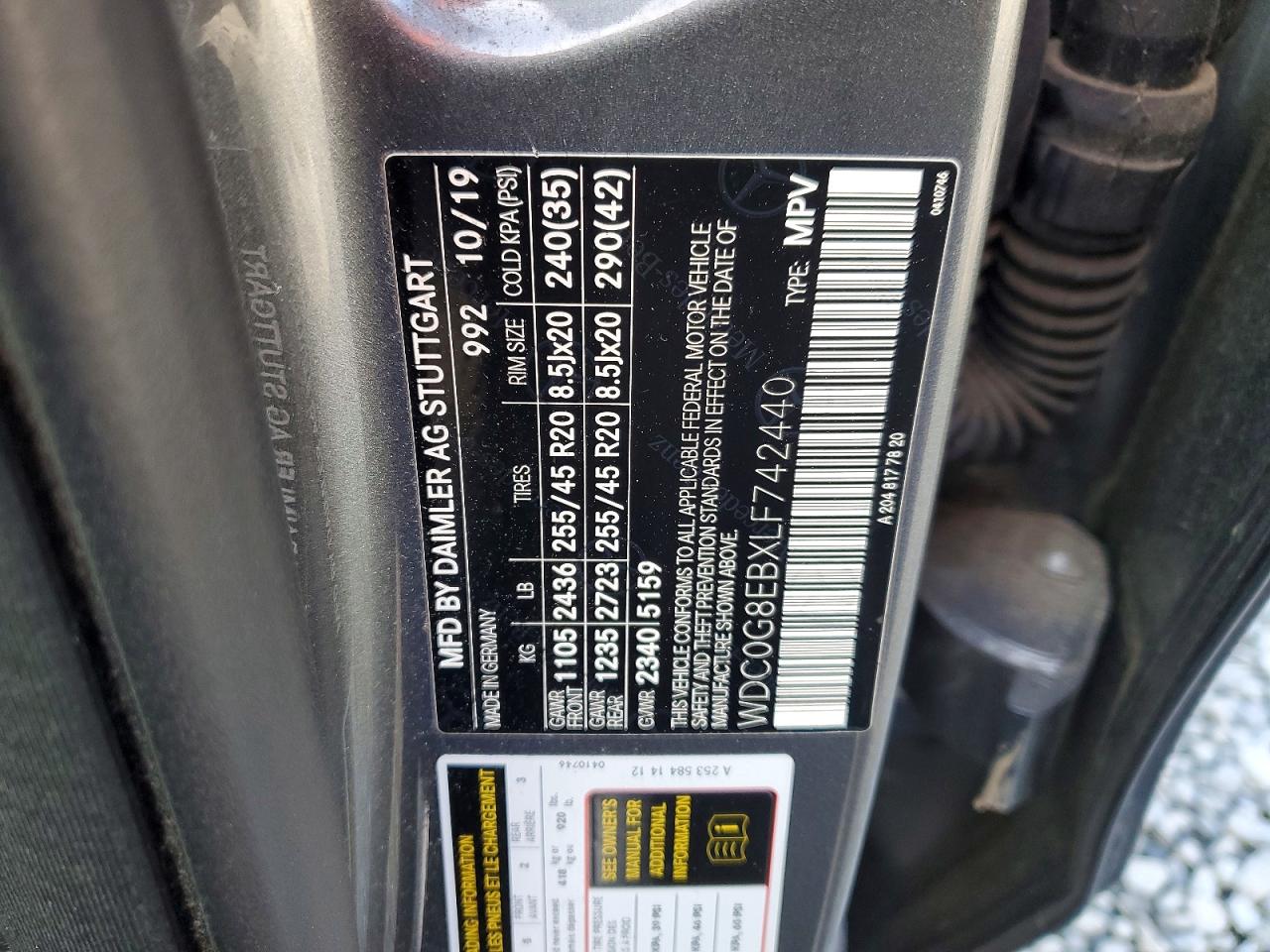 2020 MERCEDES-BENZ GLC 300 4MATIC photo 13