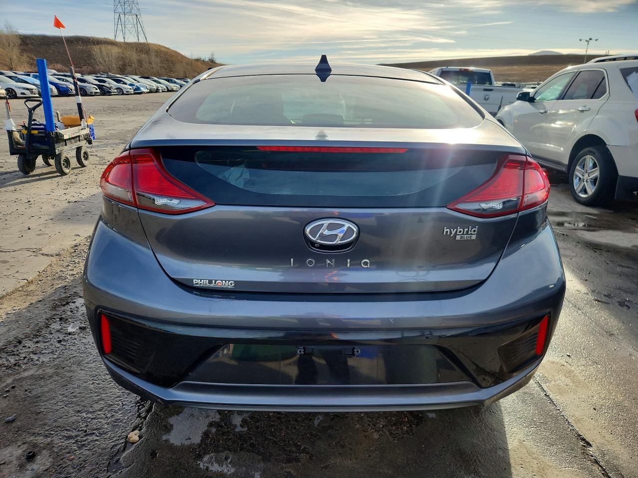 2017 HYUNDAI IONIQ BLUE photo 11