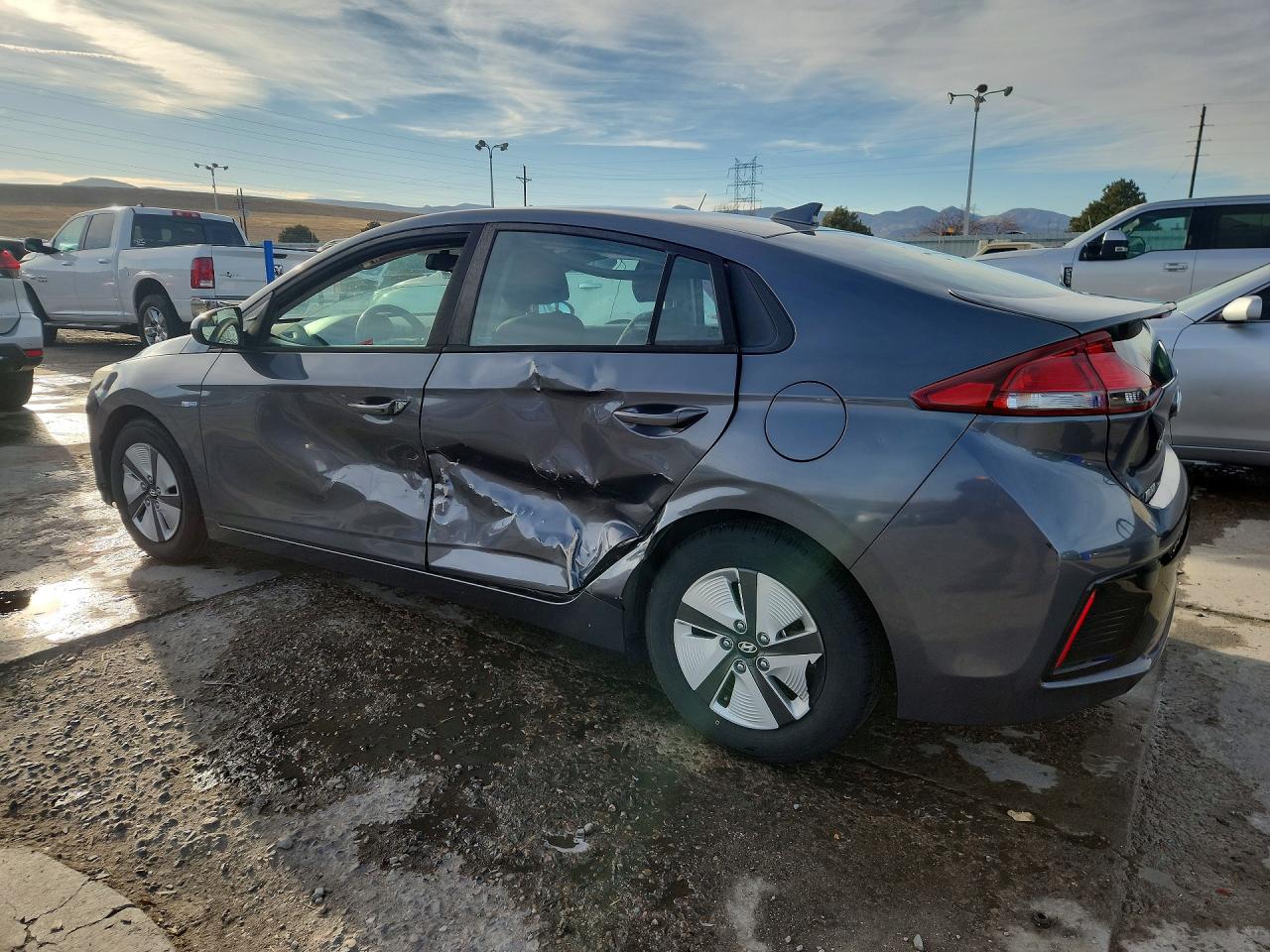 2017 HYUNDAI IONIQ BLUE photo 3