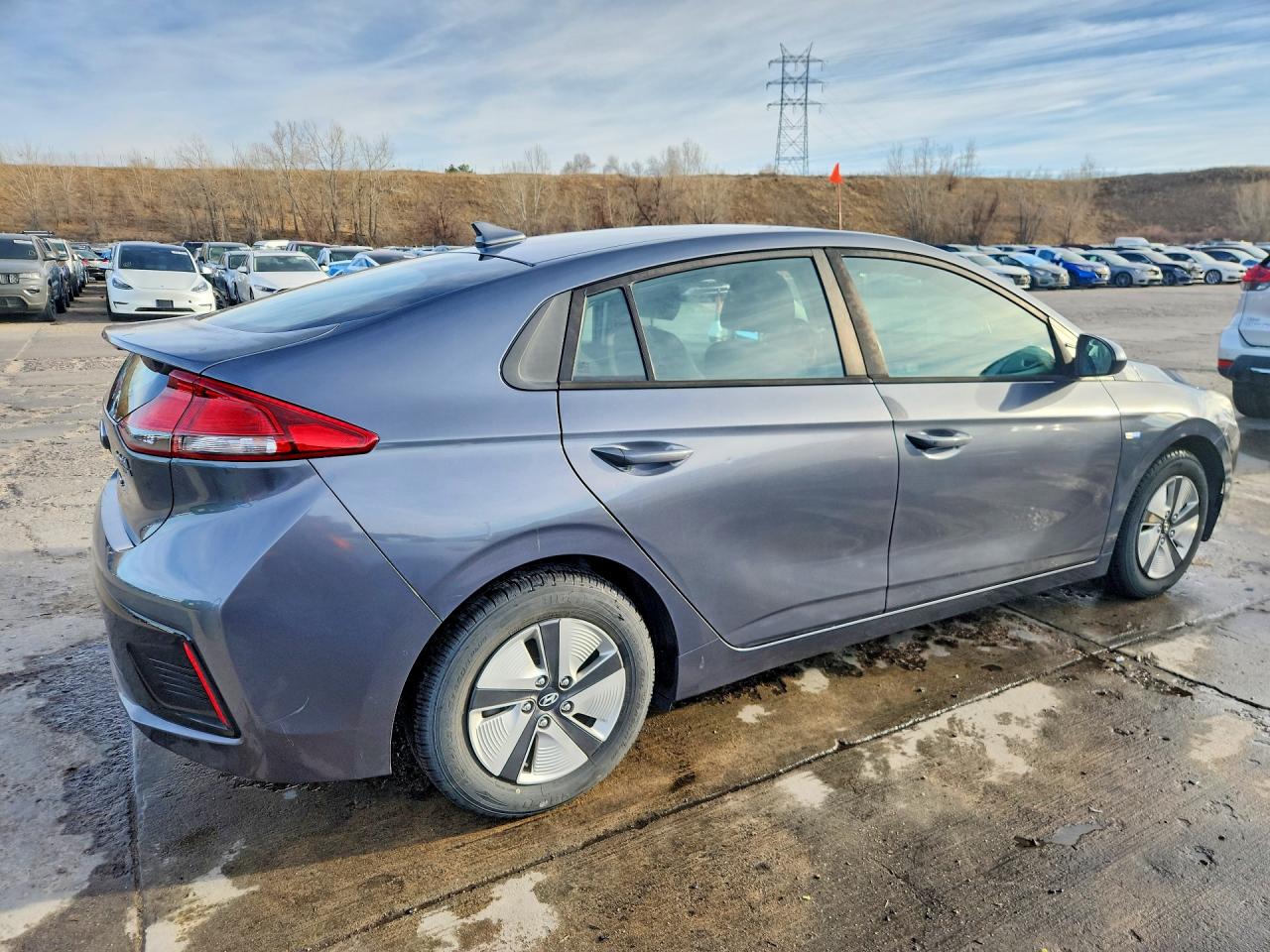 2017 HYUNDAI IONIQ BLUE photo 5