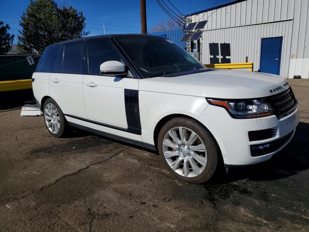 2017 LAND ROVER RANGE ROVER SUPERCHARGED photo 7