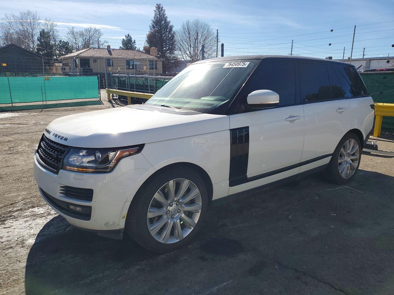 2017 LAND ROVER RANGE ROVER
