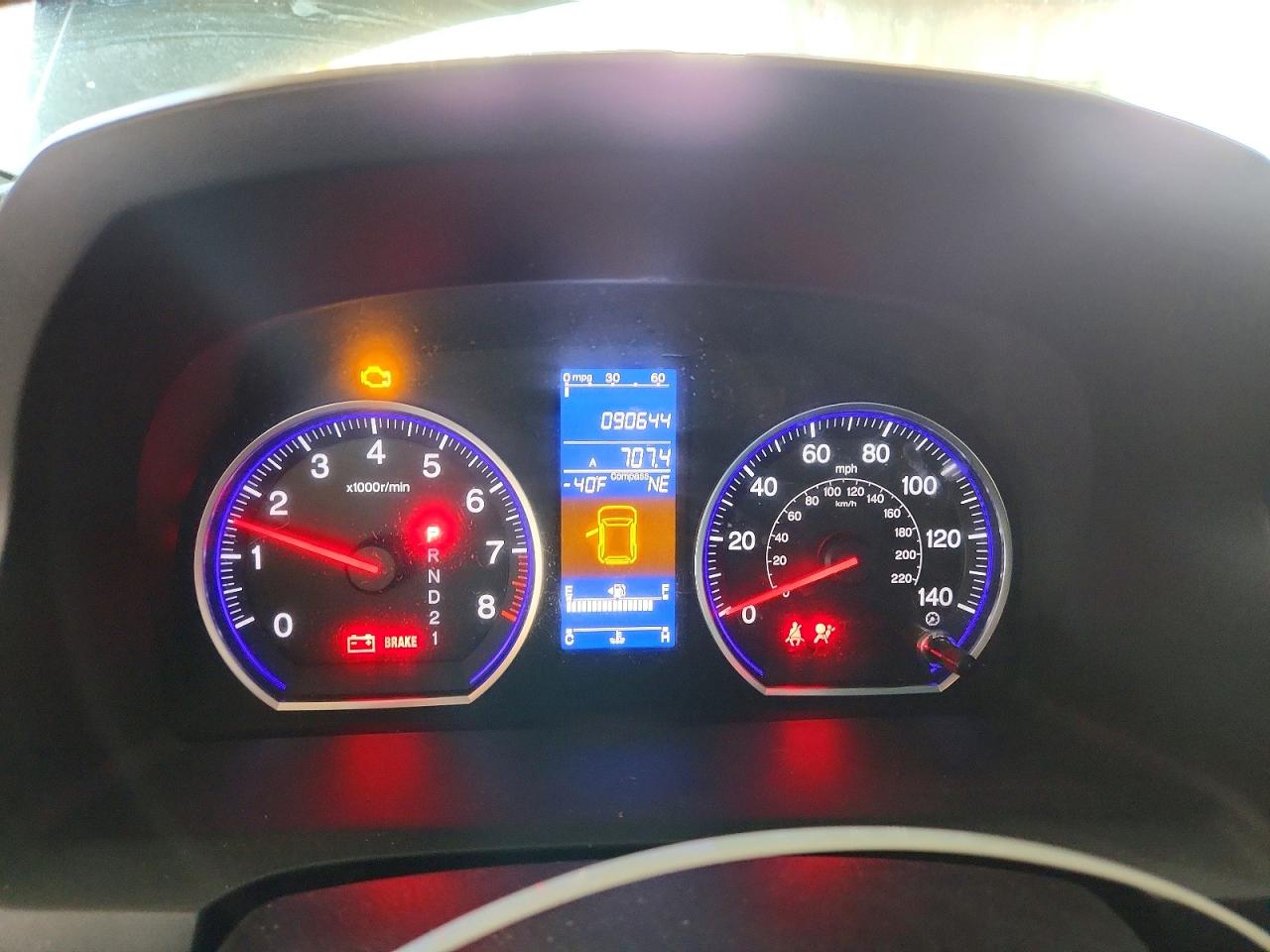 2010 HONDA CR-V EXL photo 9