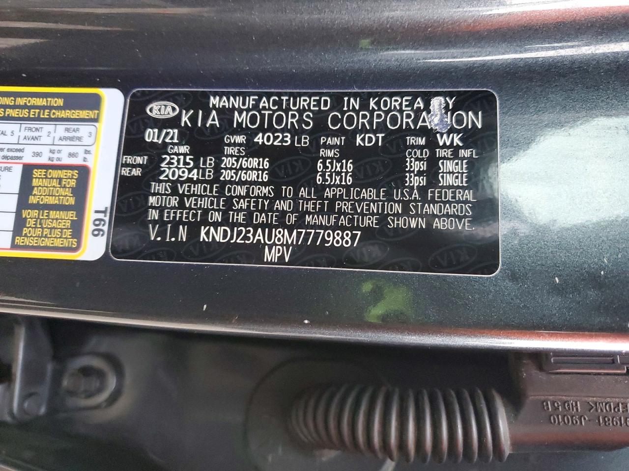 2021 KIA SOUL LX photo 25