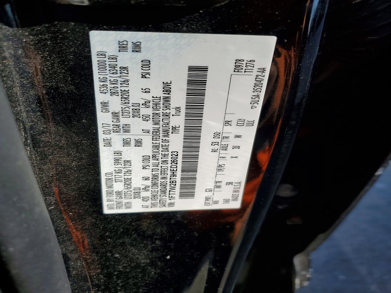 2017 FORD F250 SUPER DUTY photo 23
