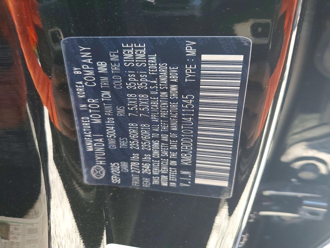 2026 HYUNDAI TUCSON SEL photo 12