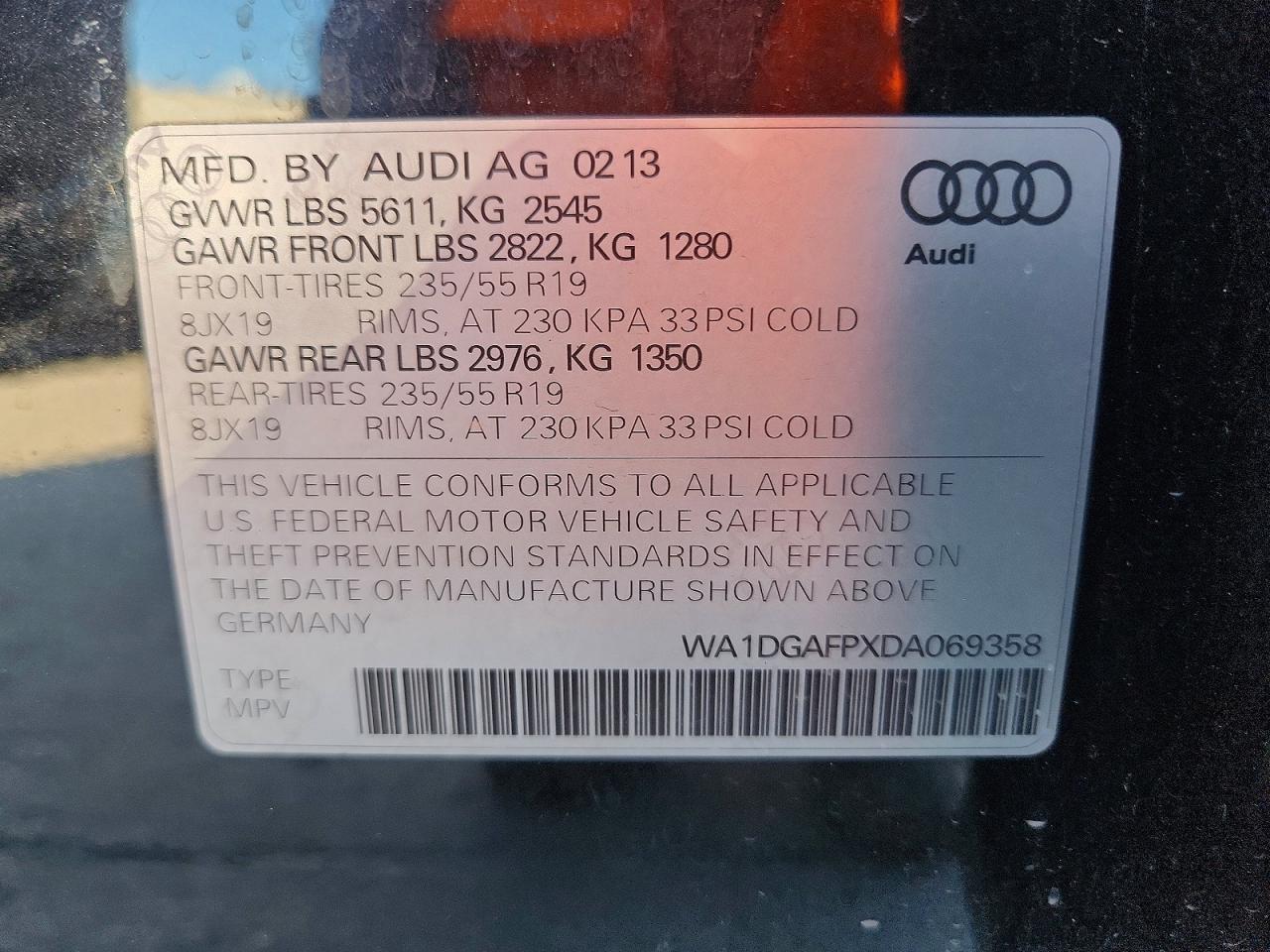 2013 AUDI Q5 PREMIUM PLUS photo 25