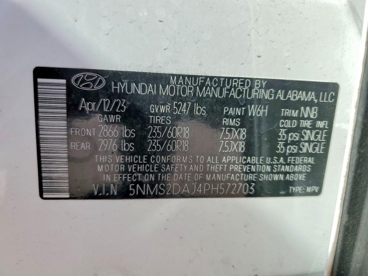 2023 HYUNDAI SANTA FE SEL photo 25