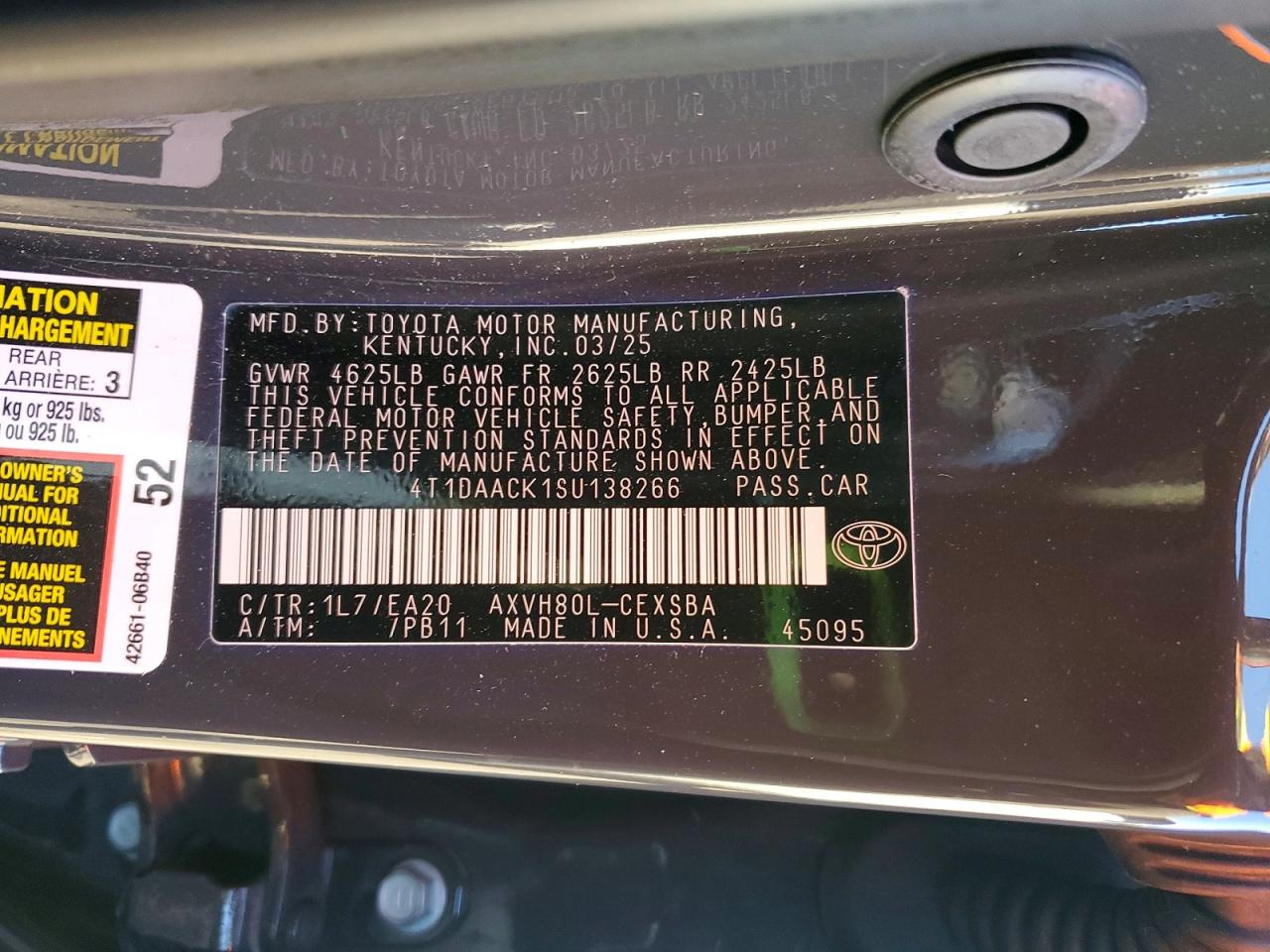 2025 TOYOTA CAMRY XSE photo 13