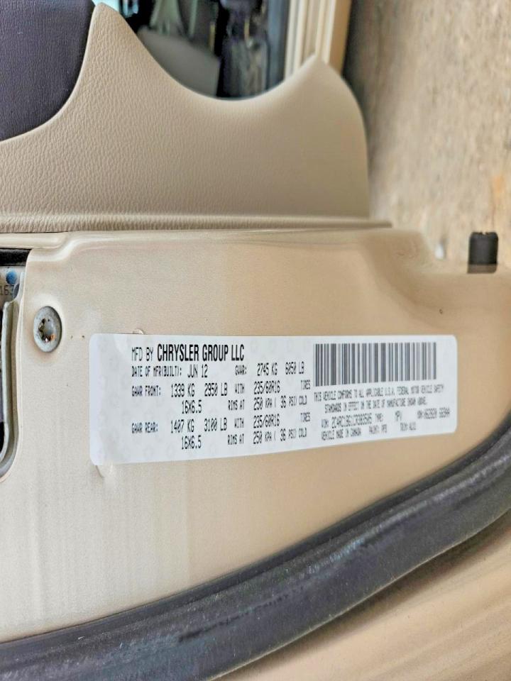 2012 CHRYSLER TOWN & COUNTRY TOURING photo 14
