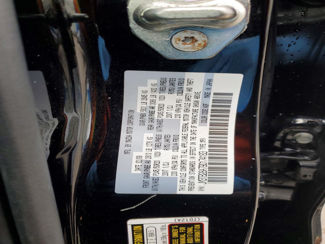 2009 MAZDA CX-9 photo 37