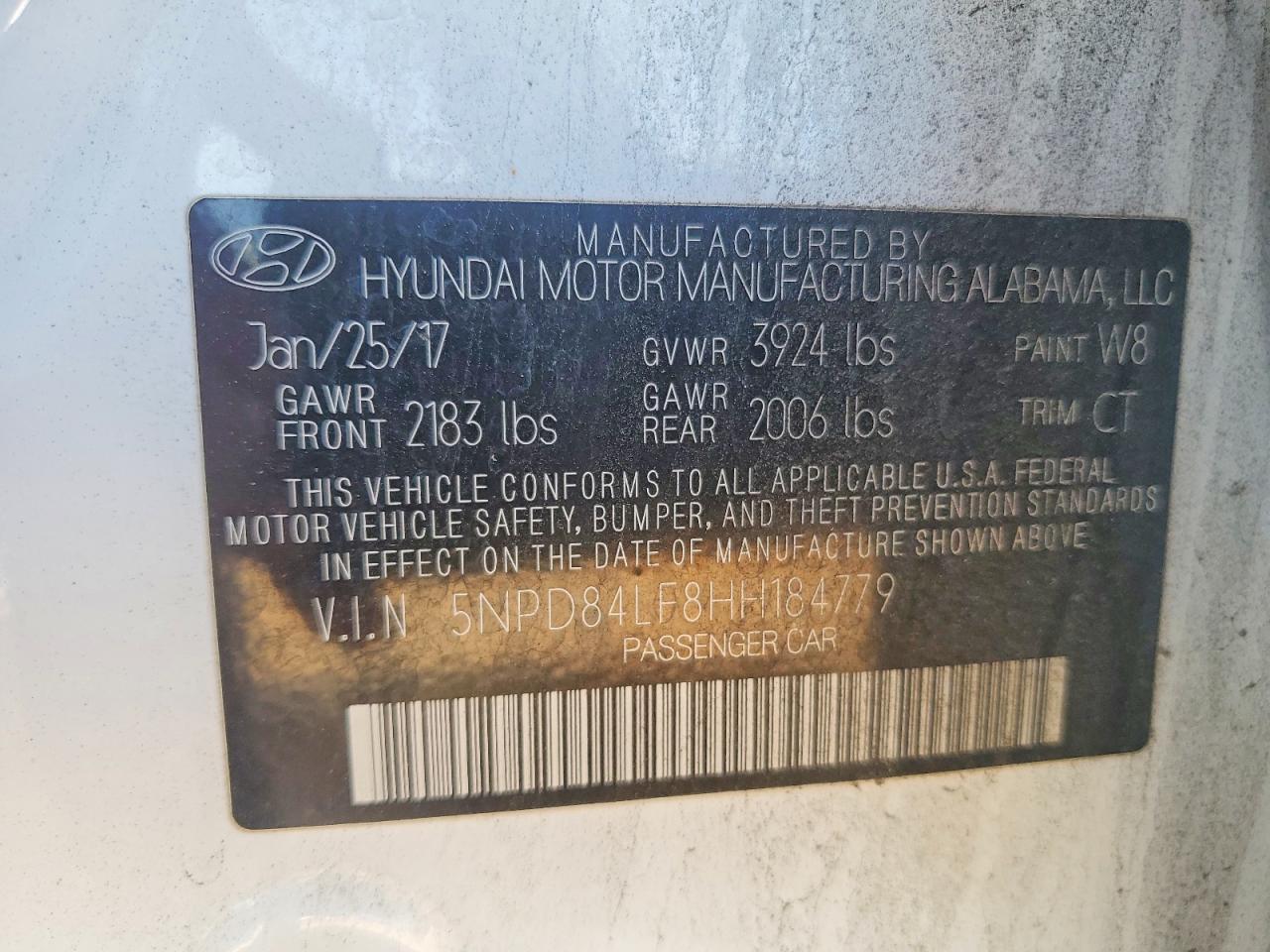 2017 HYUNDAI ELANTRA LIMITED photo 12