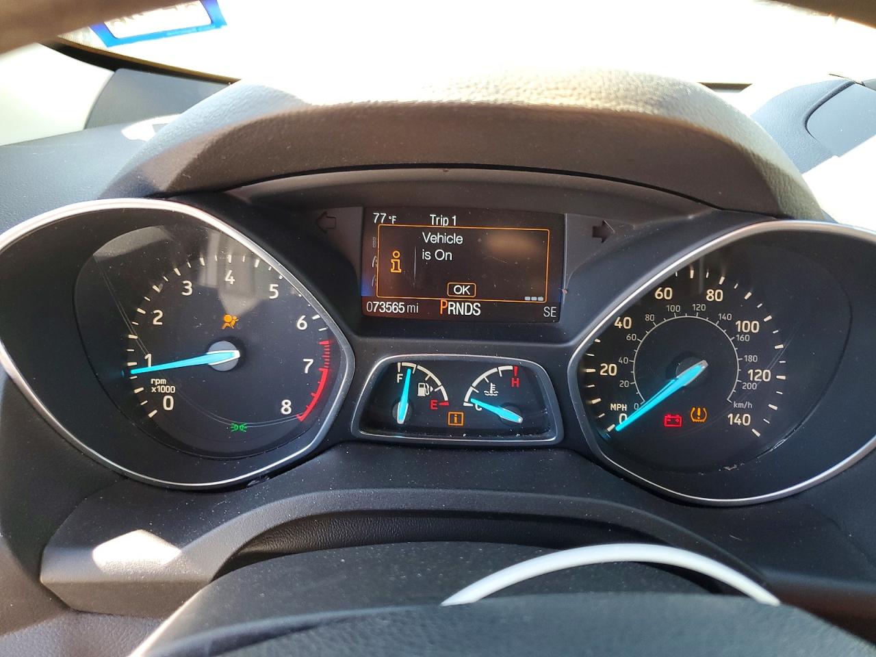 2019 FORD ESCAPE S photo 9