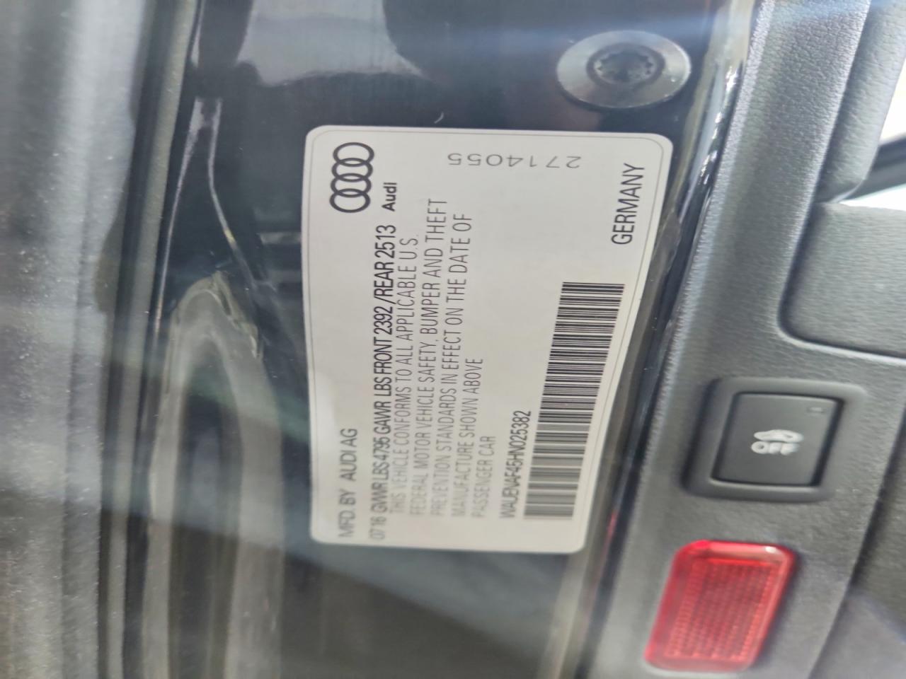 2017 AUDI A4 PREMIUM PLUS photo 23