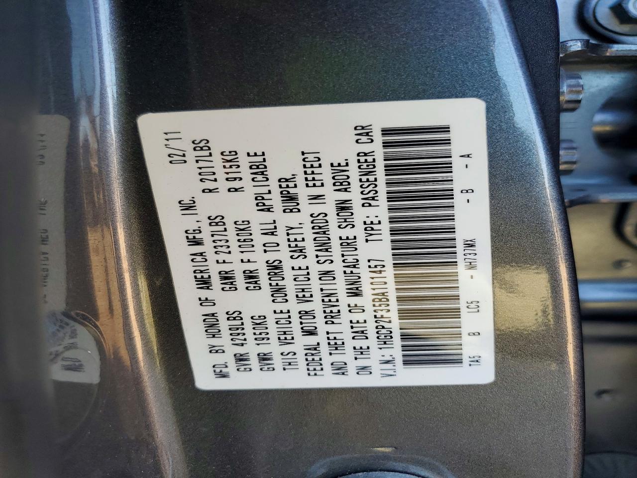 2011 HONDA ACCORD LX photo 23