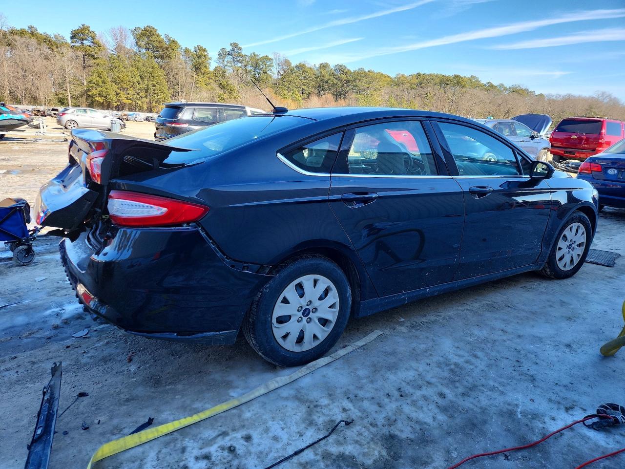 2014 FORD FUSION S photo 3