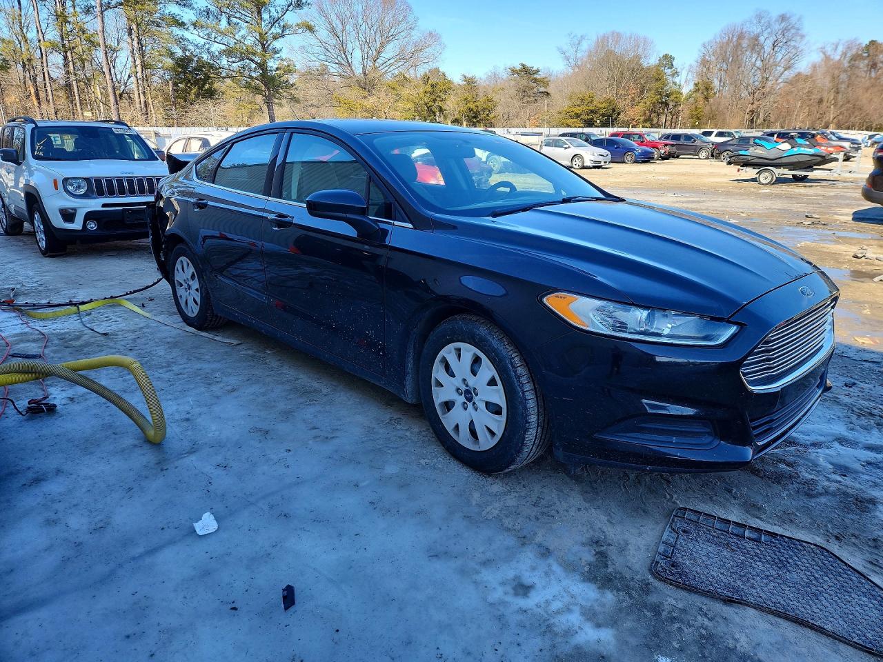 2014 FORD FUSION S photo 4