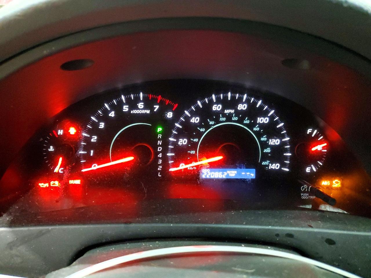 2008 TOYOTA CAMRY LE photo 9