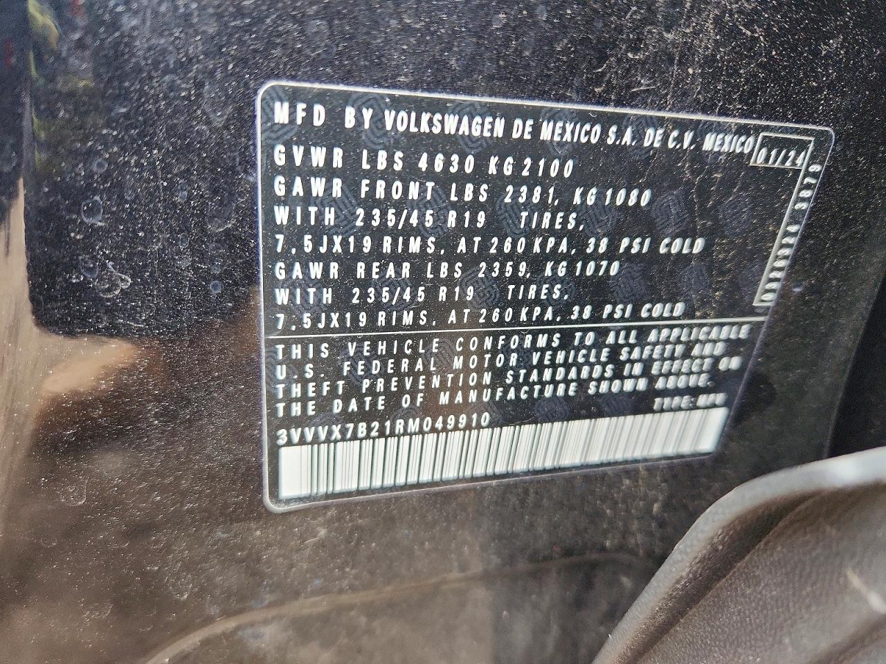 2024 VOLKSWAGEN TAOS SE photo 37