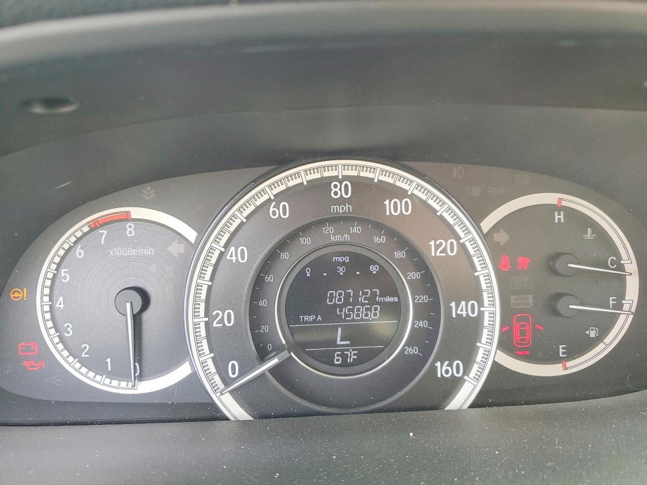 2016 HONDA ACCORD LX photo 17